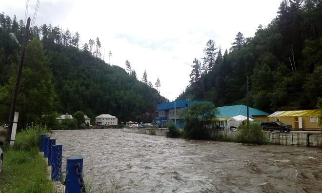River Ehe-Uhgun' near Arshan